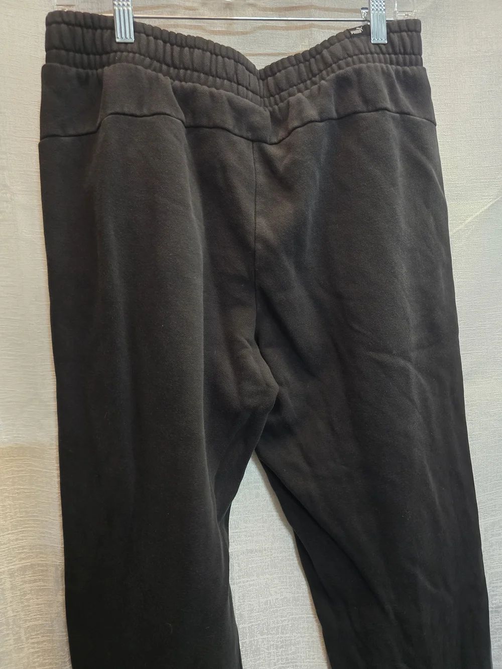 Puma  Black Logo Sweatpants